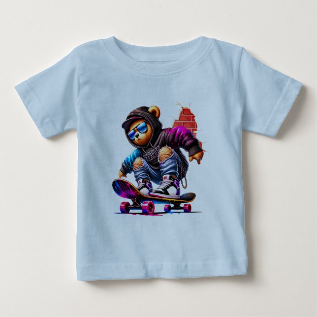 Camiseta Para Bebê  Urban Panda Collection for Cool (Frente)