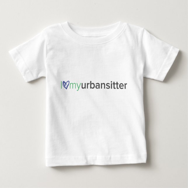 Camiseta Para Bebê UrbanSitter Toddler Long Sleeve T (Frente)