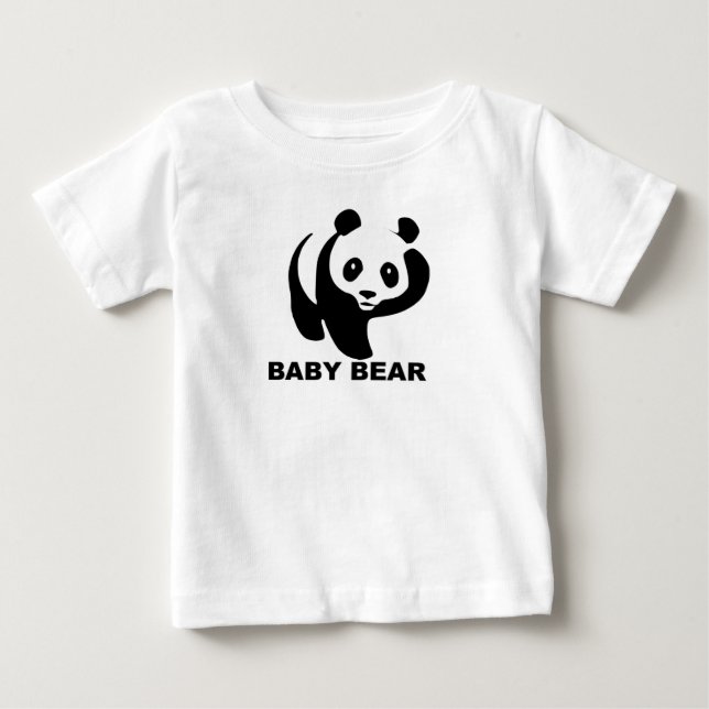 Camiseta Para Bebê Ursinho (Frente)