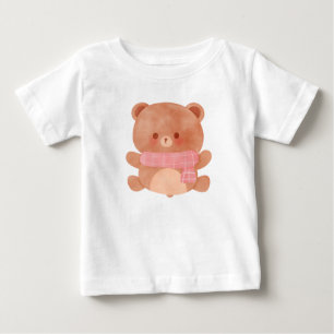 Camiseta Para Bebê urso
