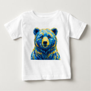Camiseta Para Bebê Urso