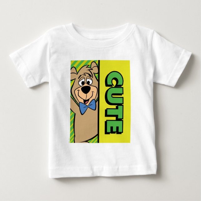 Camiseta Para Bebê Urso Boo-Boo Bonito (Frente)
