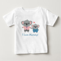 Urso Coala Fofo Mamãe e Filho