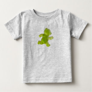 Camiseta Para Bebê Urso de Goma em Fuga - Body Sweet & Cool Baby