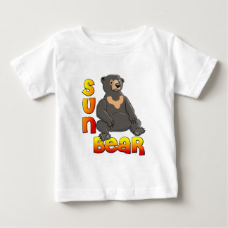 Camiseta Para Bebê Urso de Sun