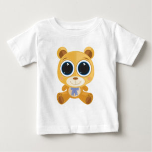 Camiseta Para Bebê Urso de Teddy