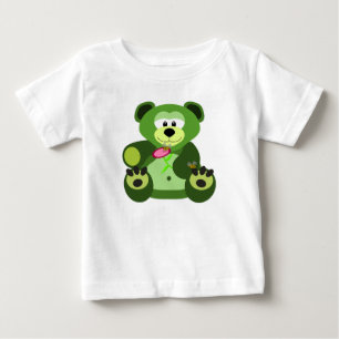 Camiseta Para Bebê Urso de Teddy