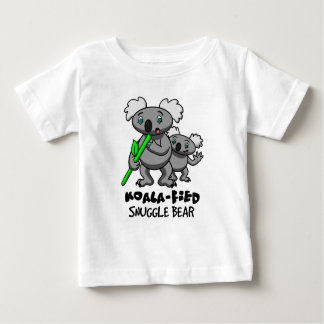 Camiseta Para Bebê Urso do Snuggle do koala-fied