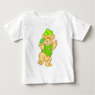 Camiseta Para Bebê Urso Irlandês