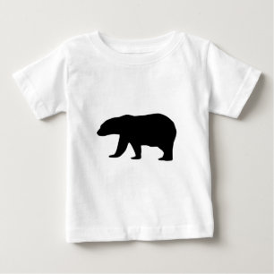 Camiseta Para Bebê Urso polar
