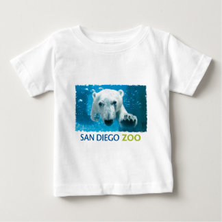 Camiseta Para Bebê Urso polar do jardim zoológico de San Diego