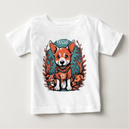 Camiseta Para Bebê Urso polar dos animais-corcunda