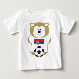 CAMISETA PARA BEBÊ URSO SERBIA