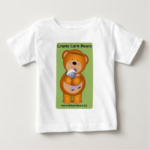 Camiseta Para Bebê Ursos do cuidado de Cranio