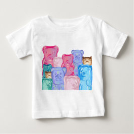 Camiseta Para Bebê Ursos sombrios