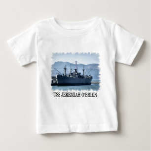 Camiseta Para Bebê USS Jeremiah O'Brien