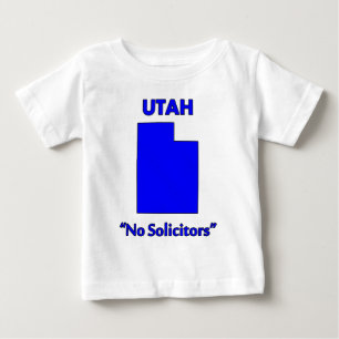 Camiseta Para Bebê Utah - Sem Pedintes