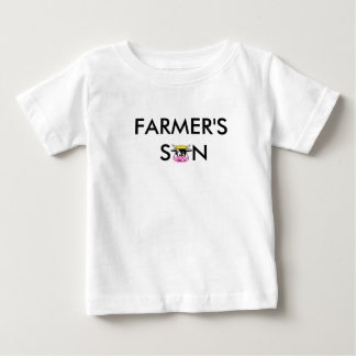 Camiseta Para Bebê vaca-desenhos animados, o S N   do FAZENDEIRO