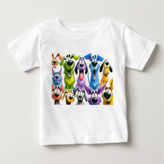 Camiseta Para Bebê Vaca Engraçada em Highland com Café SVG - Cartoon 