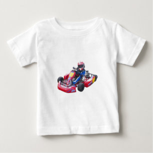 Camiseta Para Bebê Vai Kart