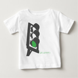 Camiseta Para Bebê vai o verde
