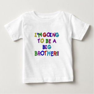 Camiseta Para Bebê Vai ser um Big Brother