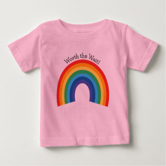Camiseta Para Bebê Vale a pena esperar!