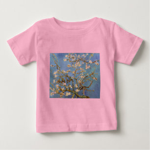 Camiseta Para Bebê Van Gogh Almond Blossom