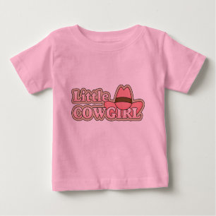 Camiseta Para Bebê Vaqueira pequena - meninas ocidentais