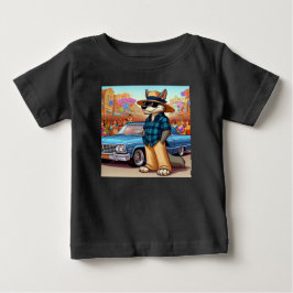 Camiseta Para Bebê Vato Lobo "New Year"