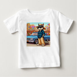 Camiseta Para Bebê Vato Lobo "New Year"