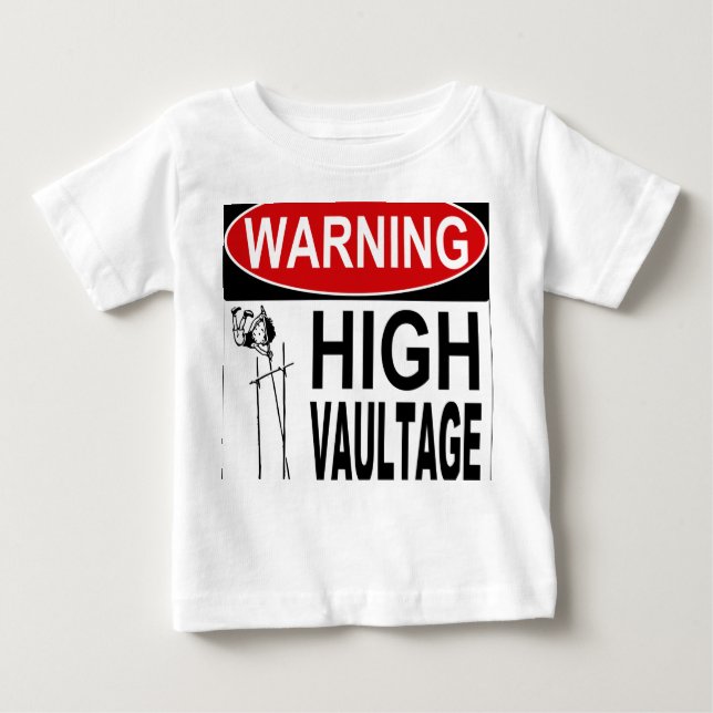 Camiseta Para Bebê Vaultage alto (Frente)