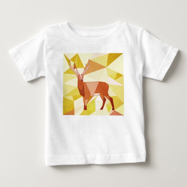 Camiseta Para Bebê veado (Frente)