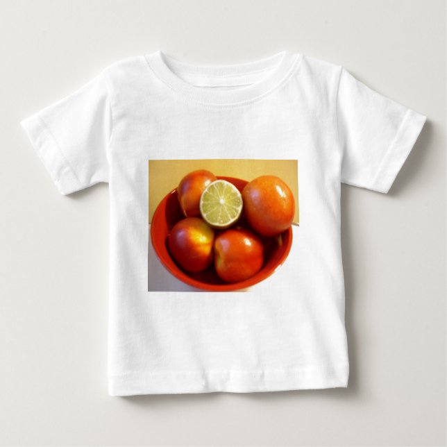Camiseta Para Bebê Vegan Love (Frente)