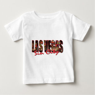 Camiseta Para Bebê VEGAS WORD e Cidade de Sin