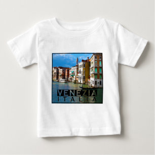 Camiseta Para Bebê Veneza