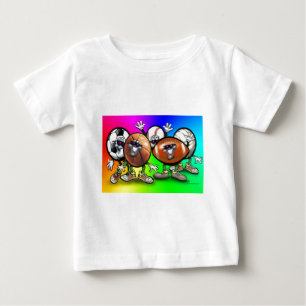 Camiseta Para Bebê Ventilador desportivo