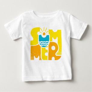 Camiseta Para Bebê Verão 2
