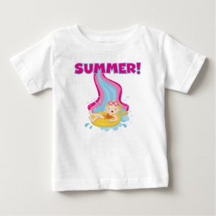 Camiseta Para Bebê Verão de Loura