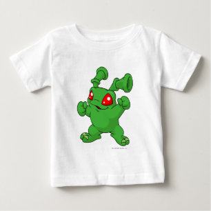 Camiseta Para Bebê Verde de Grundo