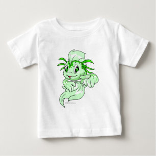 Camiseta Para Bebê Verde de Koi