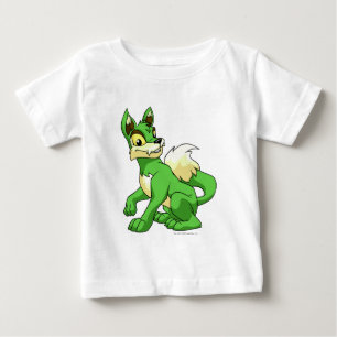 Camiseta Para Bebê Verde de Lupe