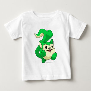 Camiseta Para Bebê Verde de Meerca