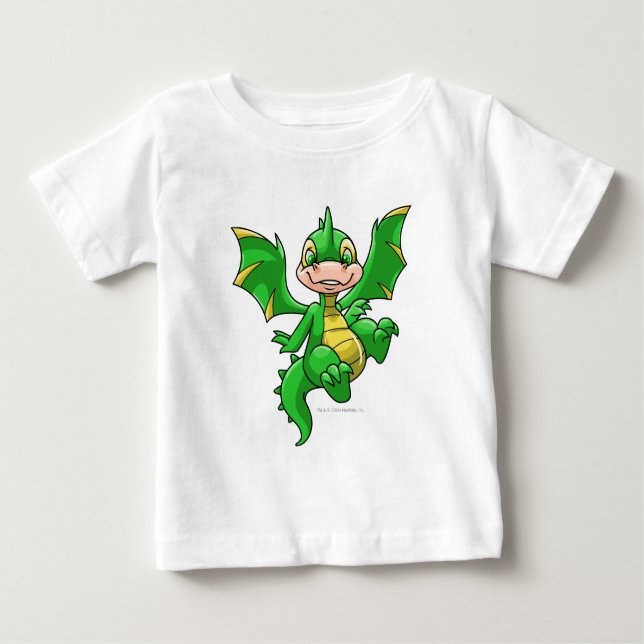 Camiseta Para Bebê Verde de Scorchio (Frente)