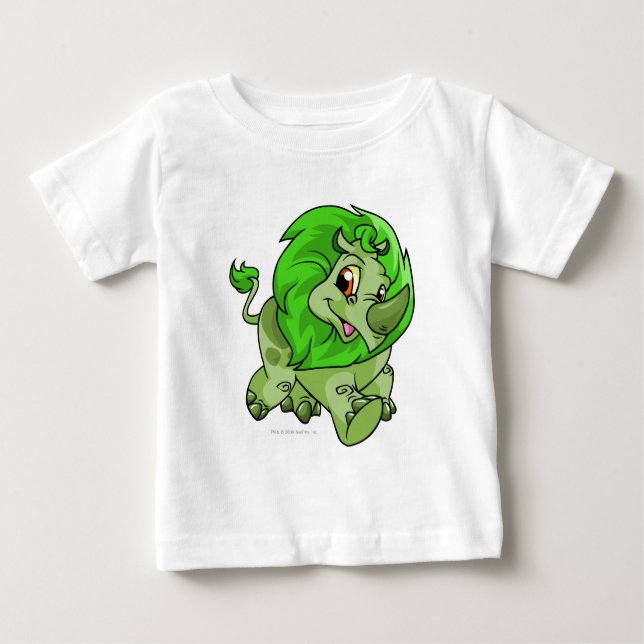 Camiseta Para Bebê Verde de Tonu (Frente)