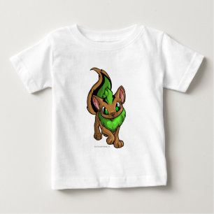 Camiseta Para Bebê Verde de Xweetok