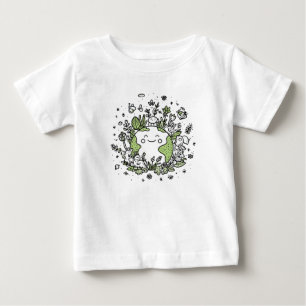 Camiseta Para Bebê Verde - Design ecológico mundial