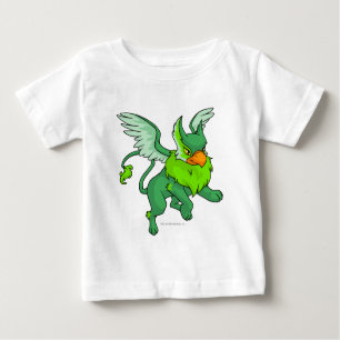 Camiseta Para Bebê Verde do Eyrie