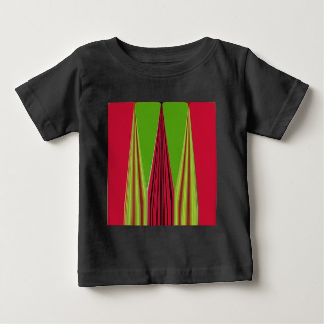 CAMISETA PARA BEBÊ VERDE OURO VERDE (Frente)