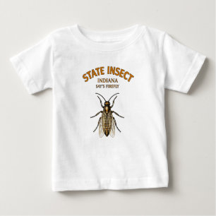 Camiseta Para Bebê Vermelhinho de Indiana